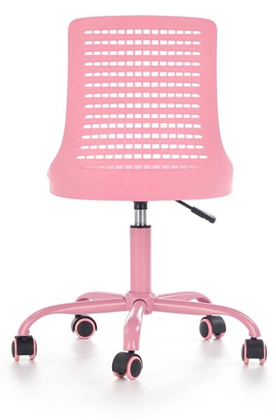 HALMAR PURE dětská židle růžová