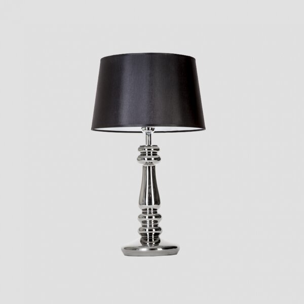 4concepts Designová stolní lampa PETIT TRIANON PLATINUM Barva: Černo-bílá