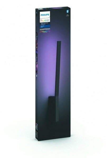 PHILIPS HUE Hue Bluetooth LED White and Color Ambiance Nástěnné svítidlo Philips Liane 8719514343429 černé 2000K-6500K RGB