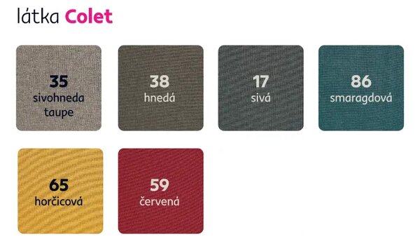 FERATA POSTEL KOMFORT 140x200 COLET 04 DOPREDAJ
