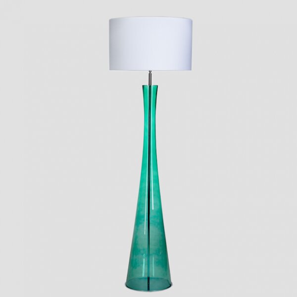 4concepts Luxusní stojací lampa SIENA GREEN Barva: Bílá