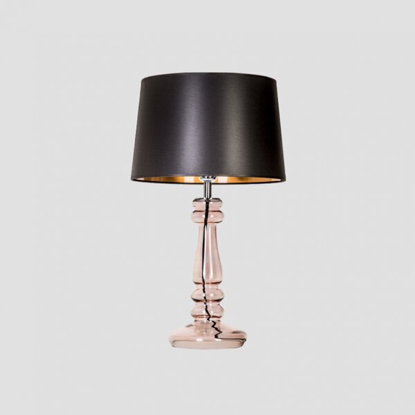 4concepts Designová stolní lampa PETIT TRIANON TRANSPARENT COPPER Barva: Černo-měděná