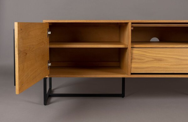 Dubový TV stolek DUTCHBONE Class 180 x 45 cm