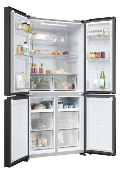 Americká lednice HAIER HCR3818ENPT + 20 let záruka na kompresor