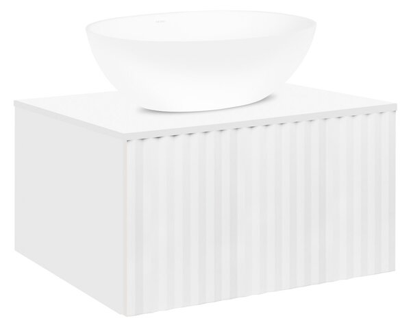 Ksuro 02 skříňka 60x46.6x30 cm pod umyvadlo závěsná bílá 50002000