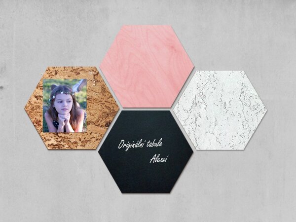Tabulka na křídu HEXAGON