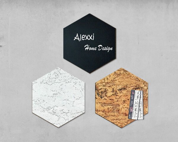 Tabulka na křídu HEXAGON