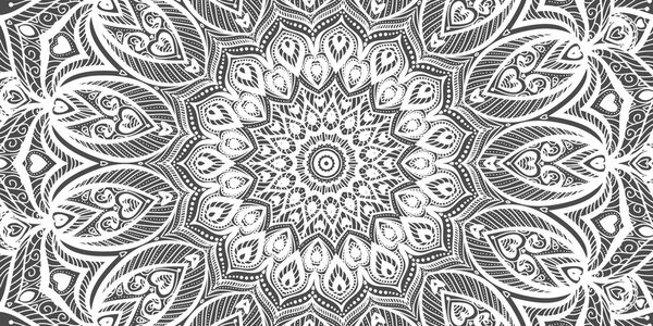 Obraz Mandala harmonie v černobílém provedení