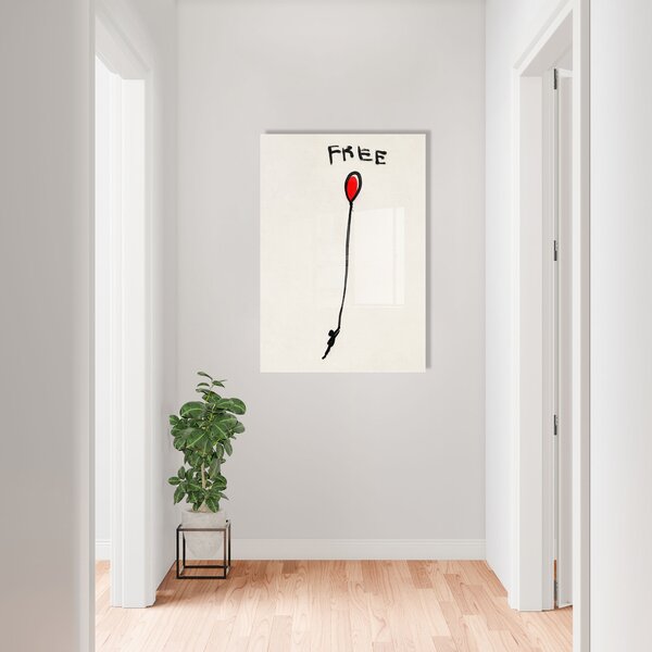 ASIR Nástěnný obraz FREE sklo 50 x 70 cm
