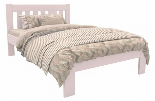 Celomasivní postel z přírodního buku Utena, provedení BKR 8, 90x200 cm