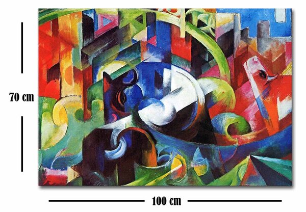 ASIR Nástěnný obraz KADINSKIJ 3 100 x 70 cm