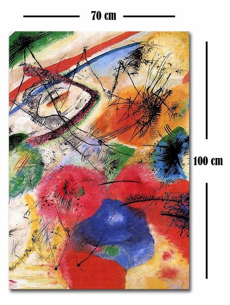 ASIR Nástěnný obraz KADINSKIJ 5 70 x 100 cm