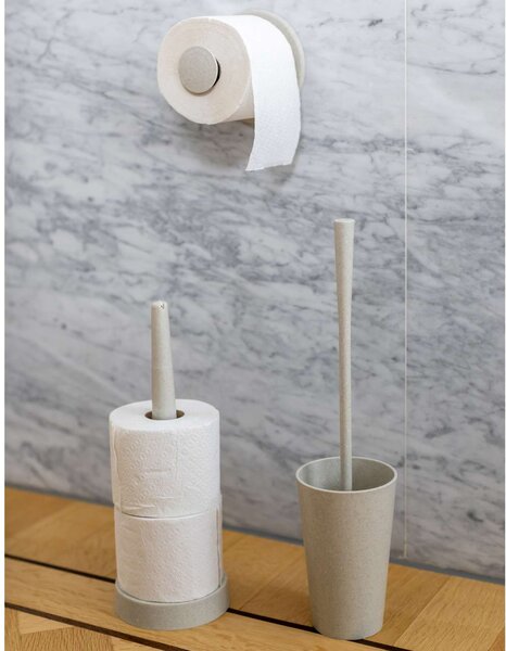 Koziol držák na toaletní papír PLUGNROLL - Organic, béžový