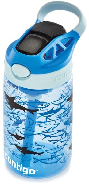 Contigo Dětská láhev Easy Clean 420 ml, Blue Sharks