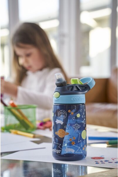Contigo Dětská láhev Easy Clean 420 ml, Blueberry Cosmos