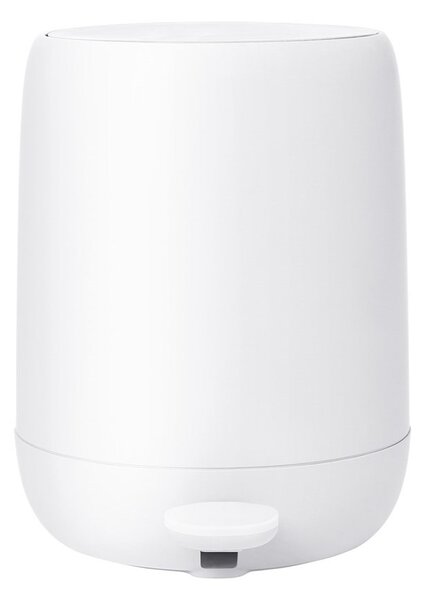 Blomus Odpadkový koš SONO s pedálem 5 l, bílý