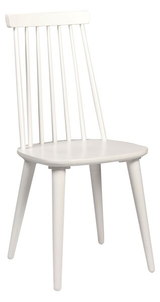 Bílá kaučuková jídelní židle Rowico Bolat