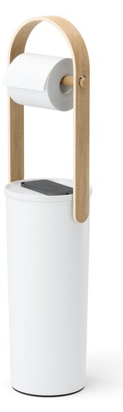 Umbra Držák na toaletní papír BELLWOOD se zásobníkem v. 68 cm, bílý