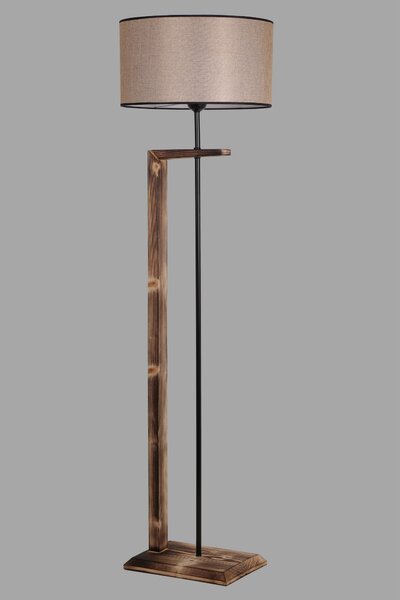 ASIR Stojací lampa YANIK hnědá