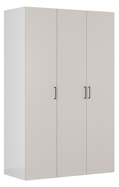 Šatní skříň BRW Flex 225 (bílá + kašmír)