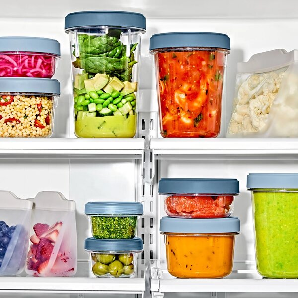 OXO Dóza na potraviny Twist & Stack set 2 ks, 950 ml