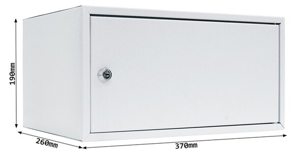 Nábytkový sejf HOME CASE 3, 190 x 370 x 260 mm, mechanický - na klíč