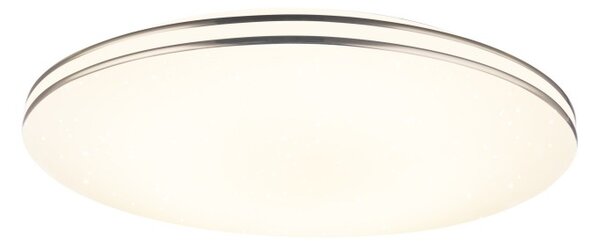 Globo 48388-48 LED stropní svítidlo Pierre 1x48W | 3500lm | 3000K-4200K-6400K - stmívatelné, dálkový ovladač, fixace barev, opál bílá