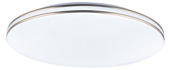 Globo 48388-48 LED stropní svítidlo Pierre 1x48W | 3500lm | 3000K-4200K-6400K - stmívatelné, dálkový ovladač, fixace barev, opál bílá