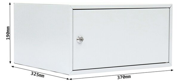 Nábytkový sejf HOME CASE 4, 190 x 370 x 325 mm, mechanický - na klíč