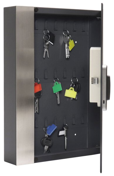 Skříňka na klíče KEY PRO, na otisk prstu, na 24 klíčů
