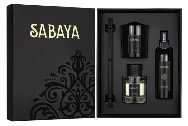 SABAYA Dárková sada Luxury Collection bytová kosmetika Santalové dřevo