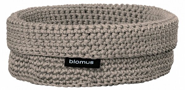 Háčkovaný košík Blomus TELA 20 cm hnědý