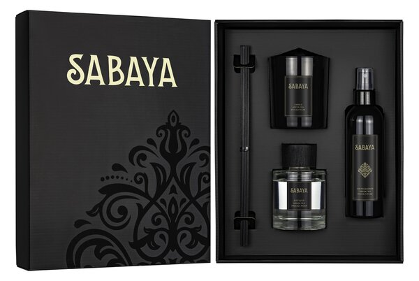 SABAYA Dárková sada Luxury Collection bytová kosmetika Zelený čaj a opuncie