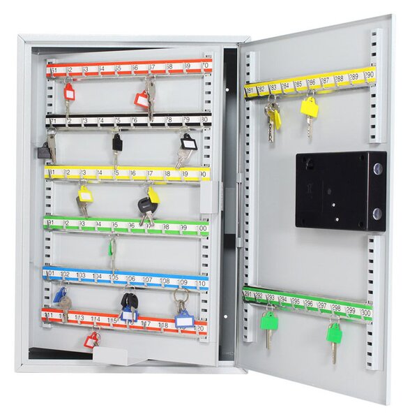Skříňka na klíče s elektrickým zámkem S-300 EL, na 300 klíčů