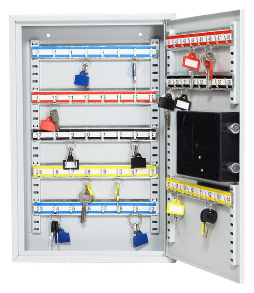 Skříňka na klíče s elektrickým zámkem S-64 EL, na 64 klíčů