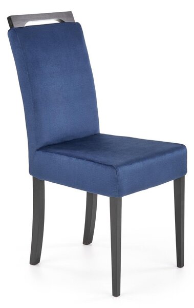 Halmar Jídelní židle CLARION 2 velvet modrá