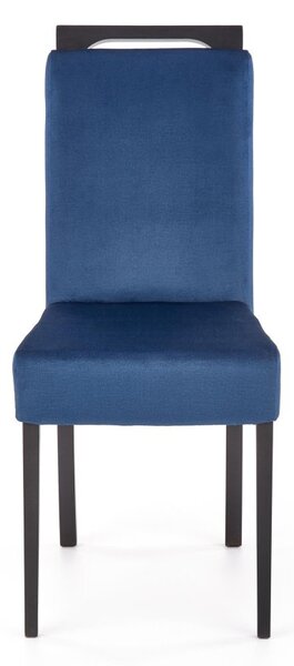 Halmar Jídelní židle CLARION 2 velvet modrá