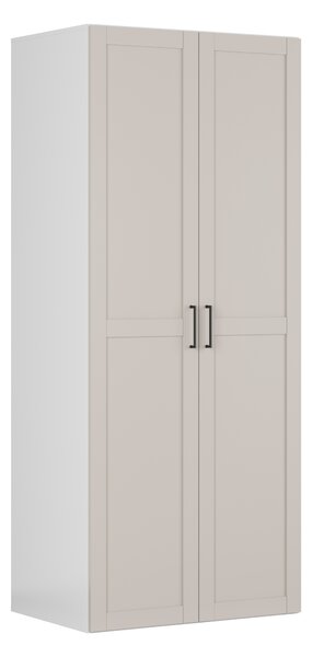 Šatní skříň BRW Flex 221 (bílá + kašmír)
