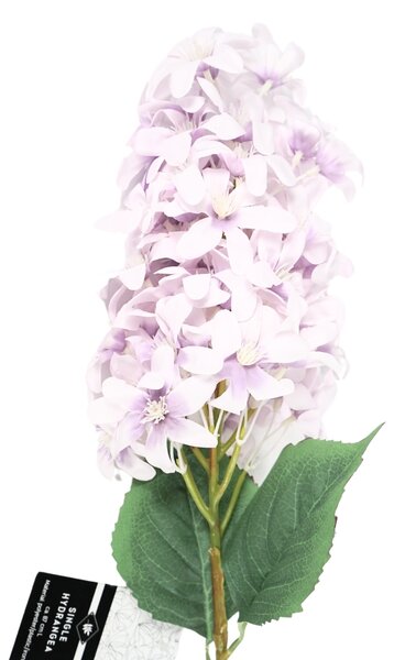 Umělá květina HORTENZIE PLUME 87 cm - více barev Barva: Bílá