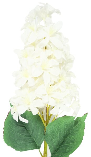 Umělá květina HORTENZIE PLUME 87 cm - více barev Barva: Bílá