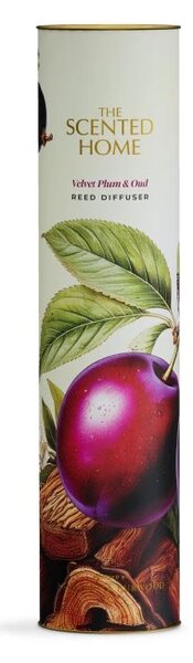 Ashleigh & Burwood Vánoční difuzér THE SCENTED HOME - VELVET PLUM & OUD 150 ml
