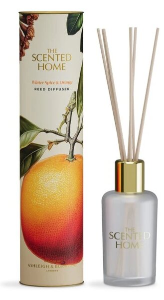 Ashleigh & Burwood Vánoční difuzér THE SCENTED HOME - WINTER SPICE & ORANGE 150 ml