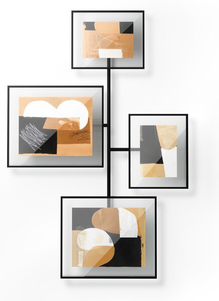 Rámečky Umbra Galerie set 4 ks černá