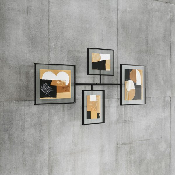 Rámečky Umbra Galerie set 4 ks černá