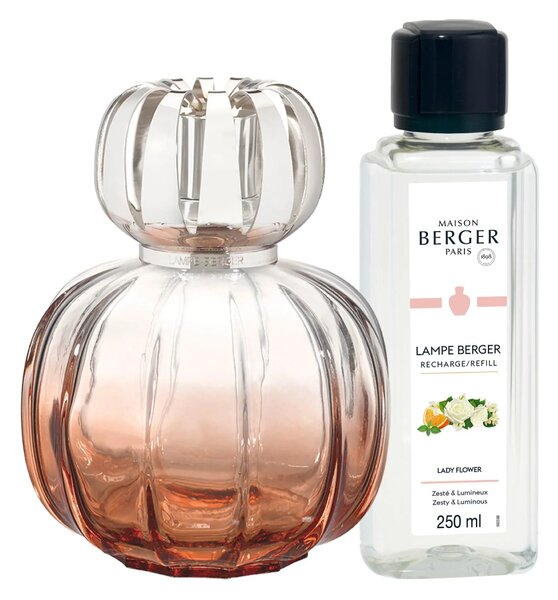 Maison Berger Paris Katalytická lampa CORALI růžová + náplň Lady Flower 250 ml