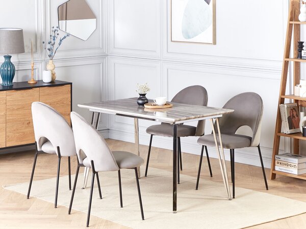 Jídelní stůl GREYTON Bílá 120 cm 70 cm