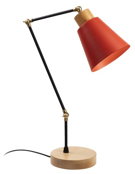 ASIR Stolní lampa MANAVGAT červená