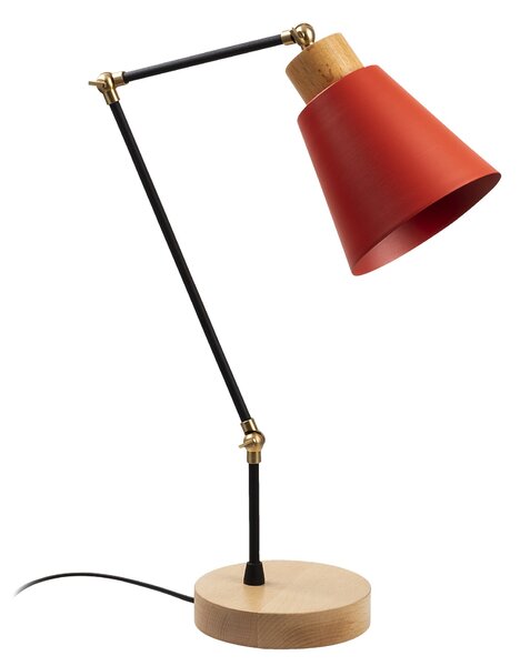 ASIR Stolní lampa MANAVGAT červená