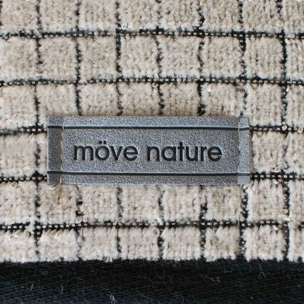 MÖVE EDEN ručník 50 x 100 cm, kostka nature/black