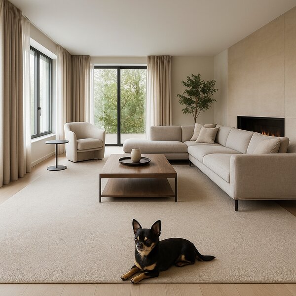 Condor Carpets, AKCE: 60x240 cm Metrážový koberec Sicily 172, šíře, béžová, filc, ložnice